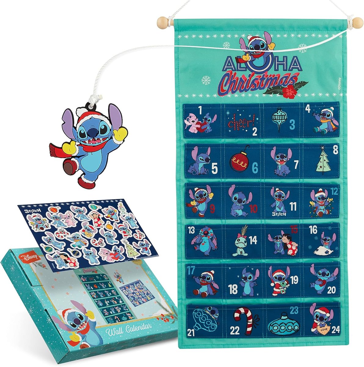 Disney Stitch Kalendarz adwentowy edycja specjalna dla dzieci