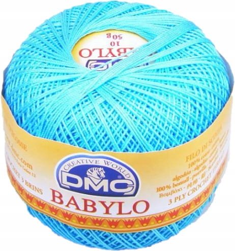 DMC babylo 10 kol. 3846 turkusowy 50 gr. / 267 m.