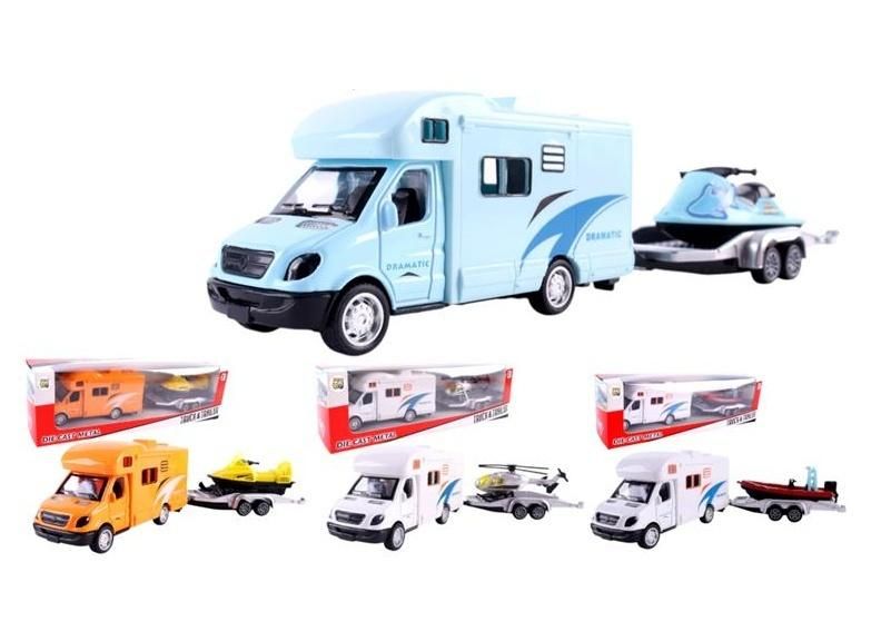 Kamper z pojazdem mix Pro Kids - model lub pojazd