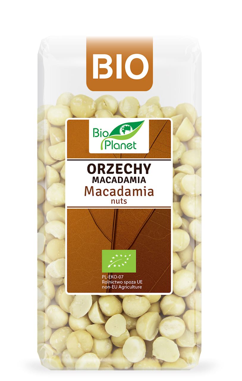 Bio Planet Orzechy macadamia 350 g Bio - żywność