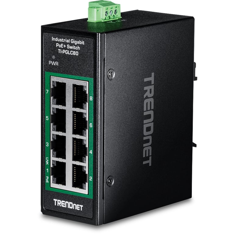 Trendnet TI-PGLC80 łącza sieciowe Nie zarządzany TI-PGLC80