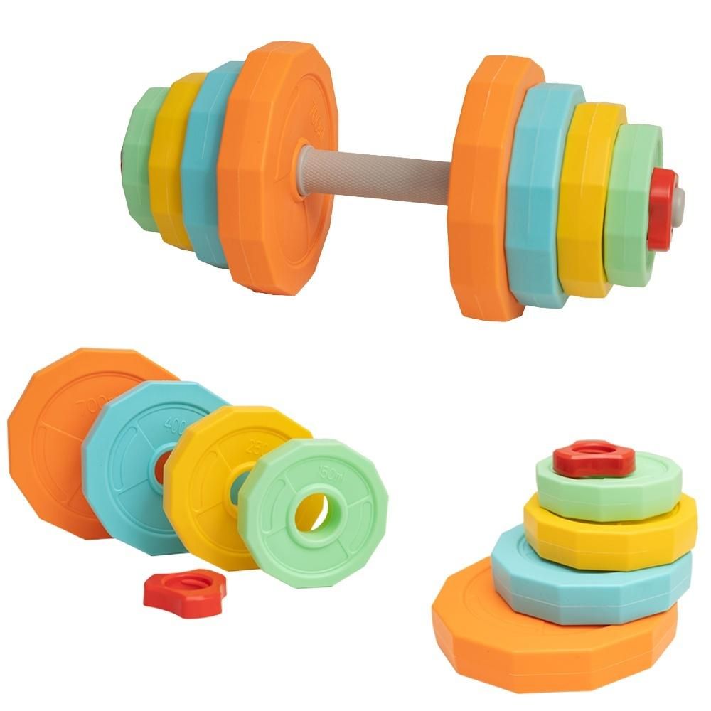 Kolorowe hantle dla dzieci Askato - zabawka