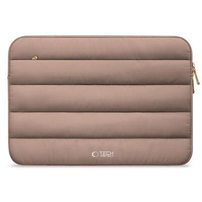 Etui na laptopa TECH-PROTECT Fluffy 13-14 cali Jasnobrązowy