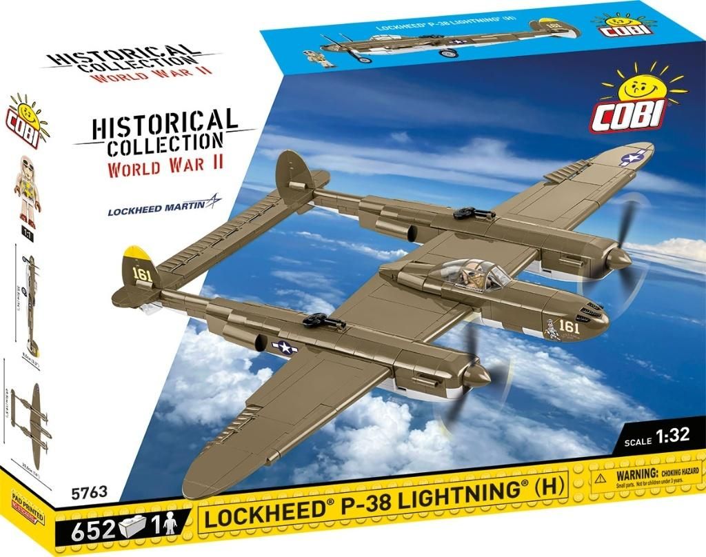 Lockheed(R) P-38H Lightning - klocki