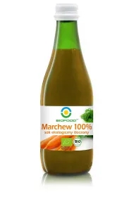 Bio Food Sok z marchwi 100% tłoczony 300 ml Bio