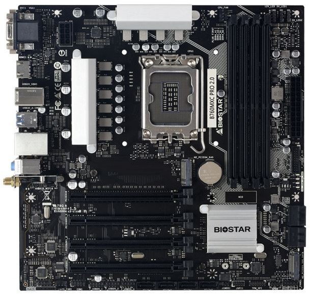 Biostar B760MXC PRO B760 S1700 mATX DDR5