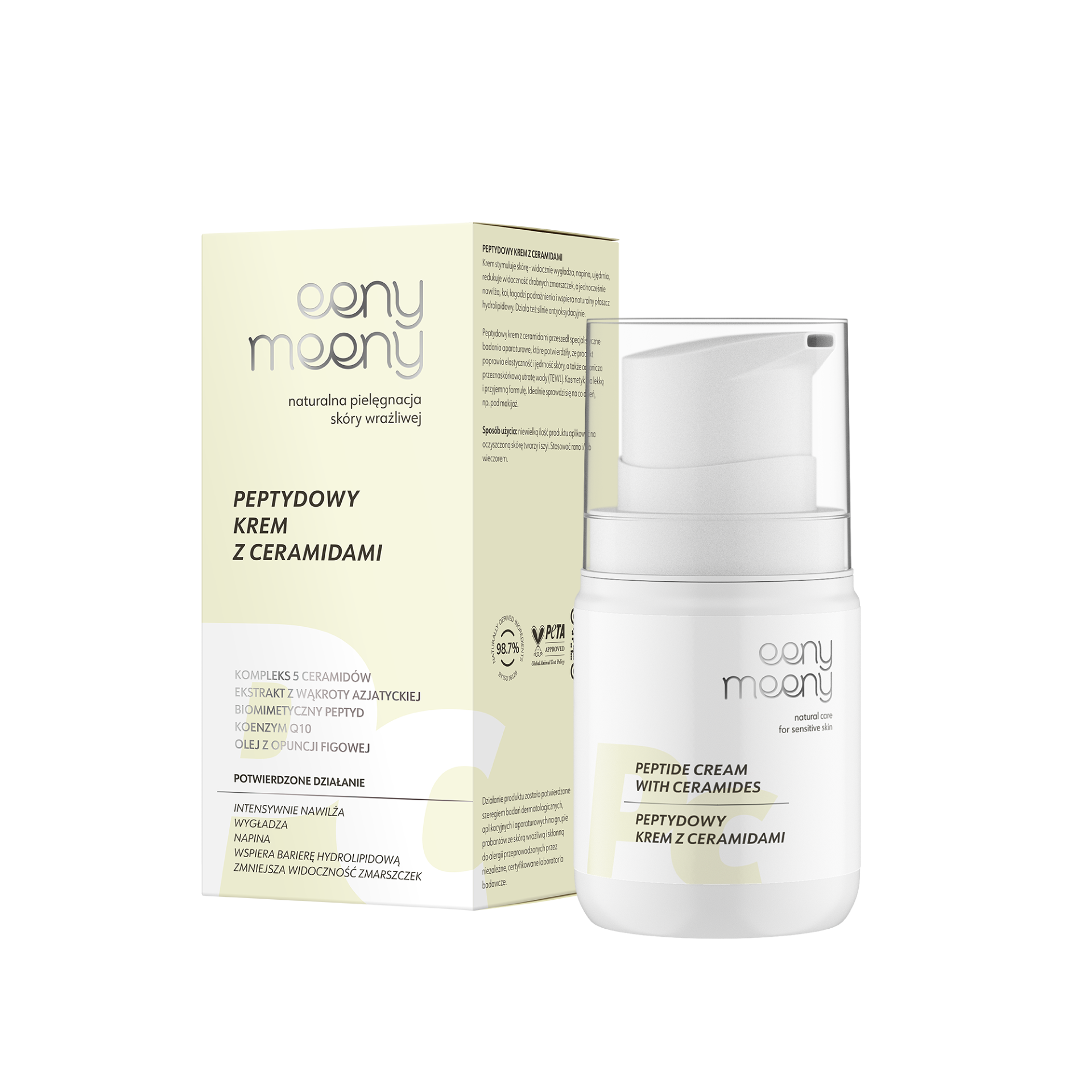 Eeny Meeny Peptydowy Krem z Ceramidami 50ml