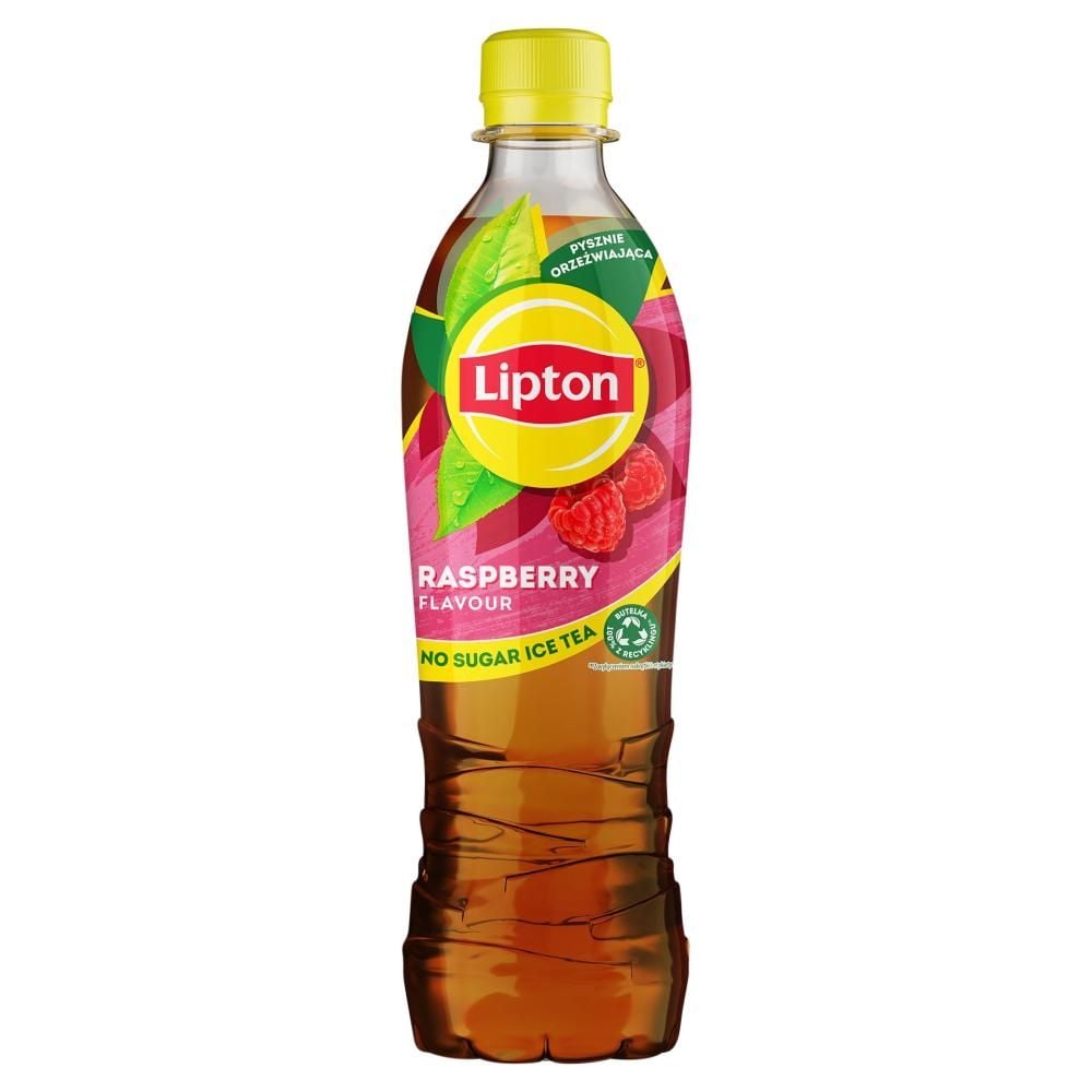 Lipton Niegazowany napój herbaciany o smaku malinowym 500 ml