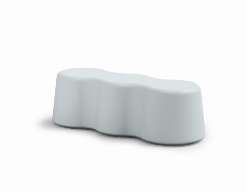 Ławka Peanuts 3 morski AQM - Lyxo Design