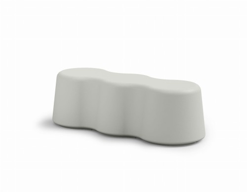 Ławka Peanuts 3 jasnoszary ARG - Lyxo Design