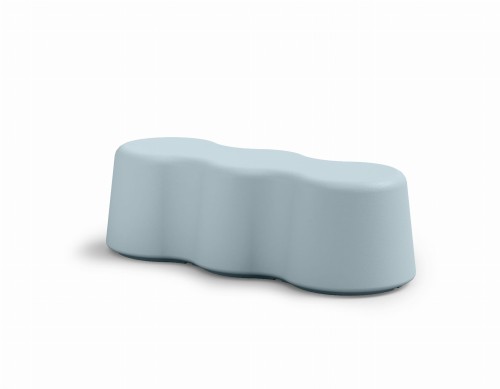 Ławka Peanuts 3 jasnoniebieski ZFR - Lyxo Design