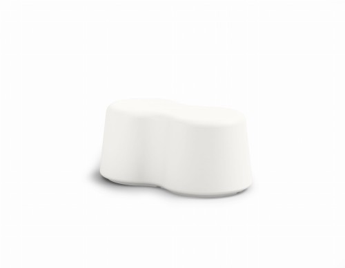 Ławka Peanuts 2 biały PRL - Lyxo Design