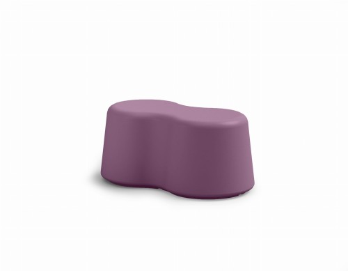 Ławka Peanuts 2 fioletowy AMT - Lyxo Design