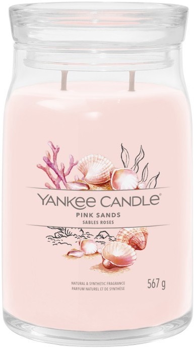 Yankee Candle Signature Pink Sands Świeca Duża 567g