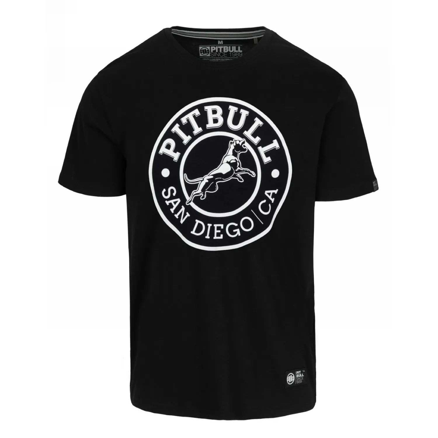 PITBULL KOSZULKA Light Weight 170 Basic San Diego CA '25 - Czarna