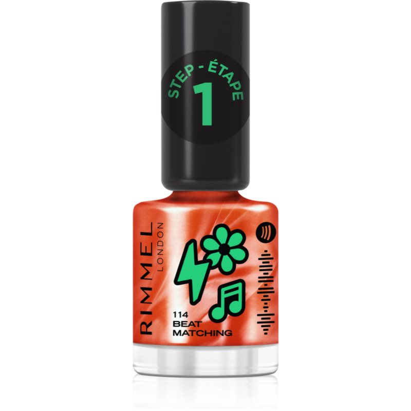 Rimmel Super Gel Lacquer lakier do paznokci odcień 114 Beat Matching 12 ml