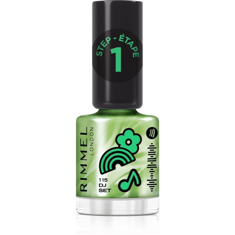 Rimmel Super Gel Lacquer lakier do paznokci odcień 115 DJ Set 12 ml