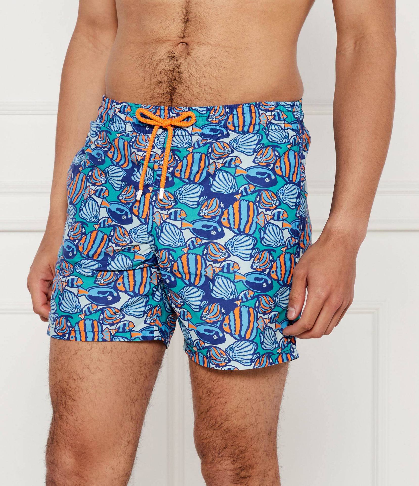 Vilebrequin Szorty kąpielowe FISHY VIBES Regular Fit