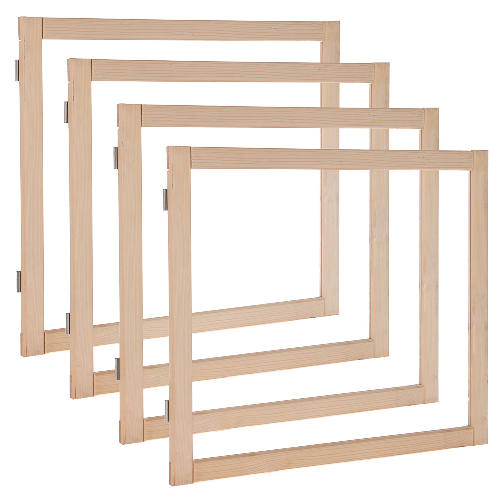 Kerbl Pet wybieg dla małych zwierząt - 4 elementy o wymiarach (szer. x wys.): 58 x 48 cm