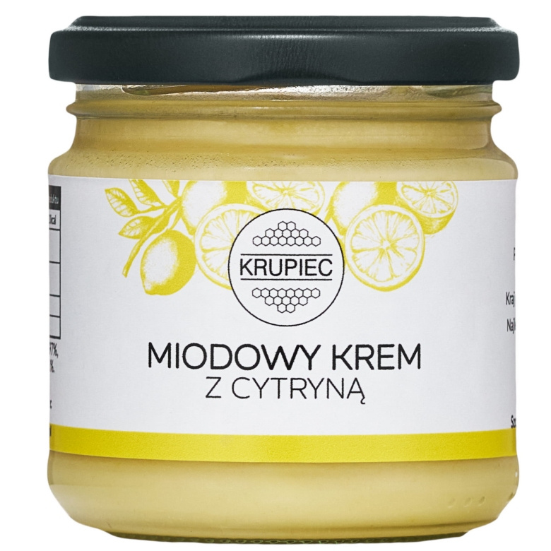 Miód z cytryną Krupiec 250g