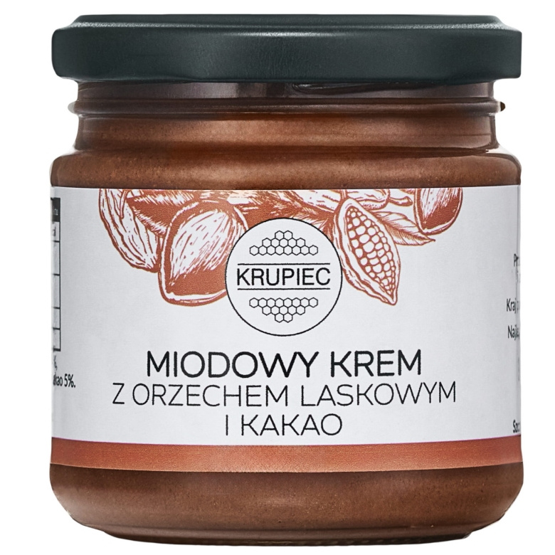Miód kremowany Orzeszmiód Krupiec 250g