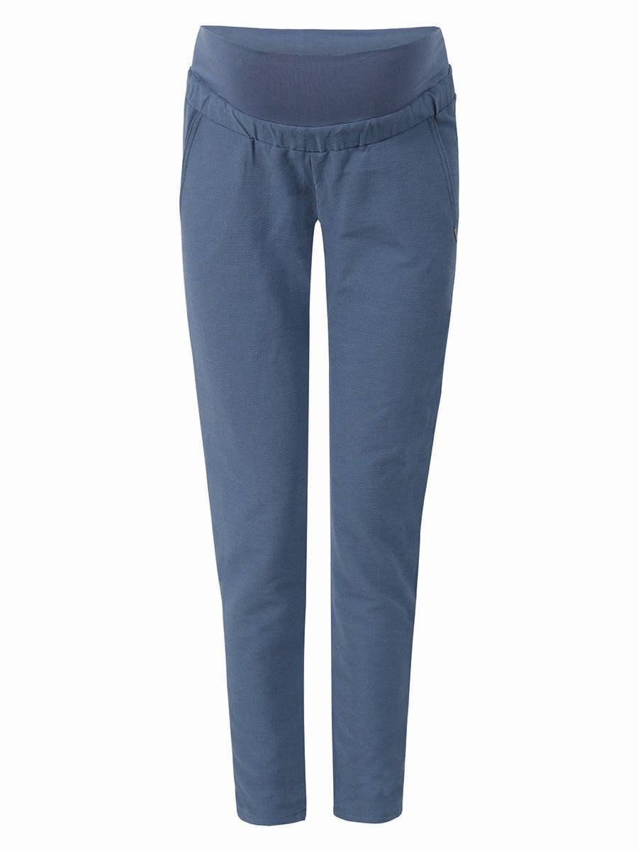 Damskie spodnie dresowe ciążowe niebieskie Bellybutton Maternity, r.42