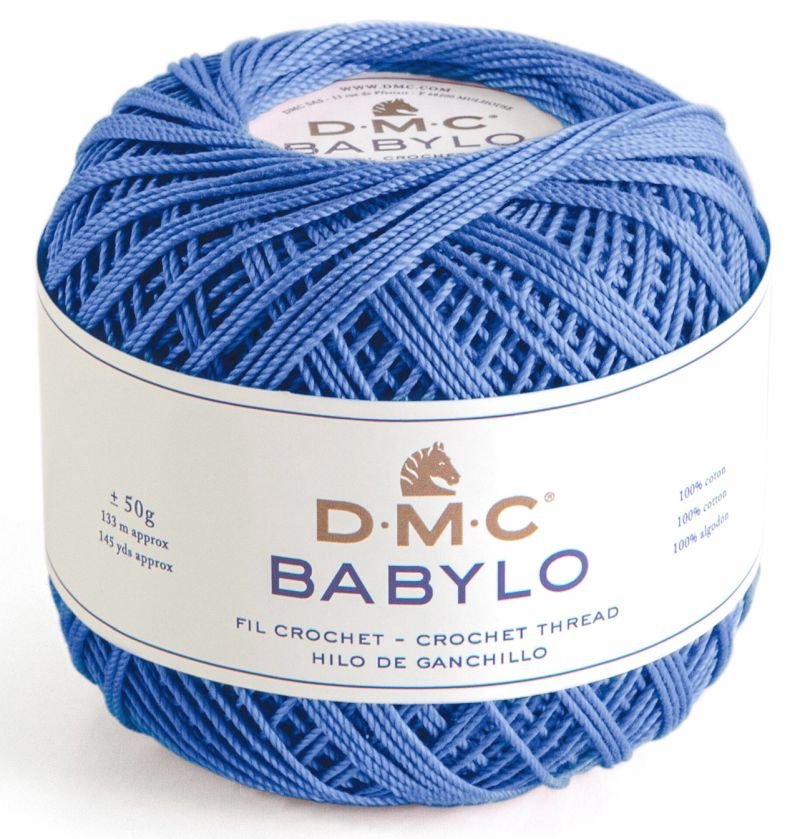 DMC BABYLO 5 kol. 482 szafirowy 50gr /133 m.