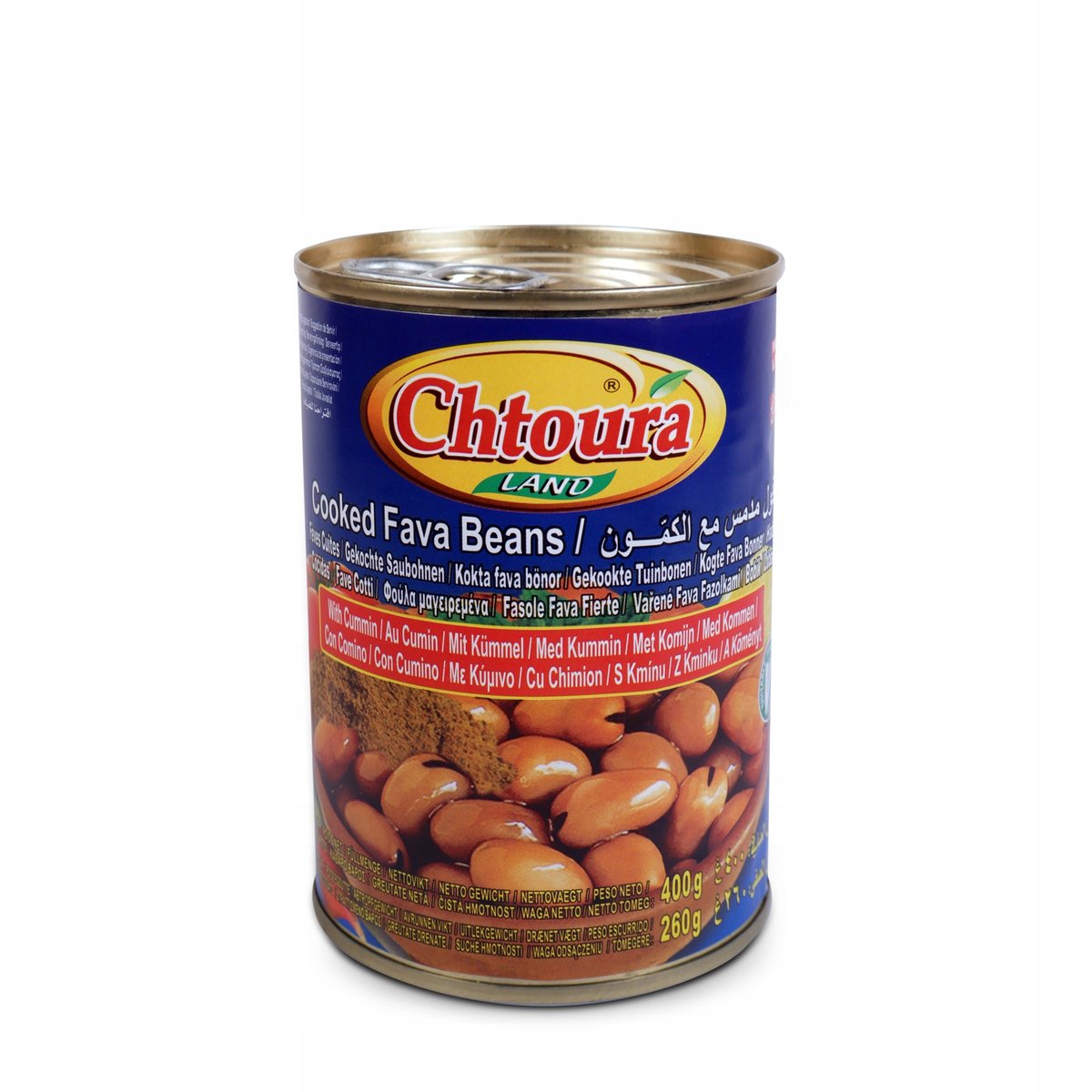 BÓB FOUL MEDAMMES Z KUMINEM 400 g CHTOURA