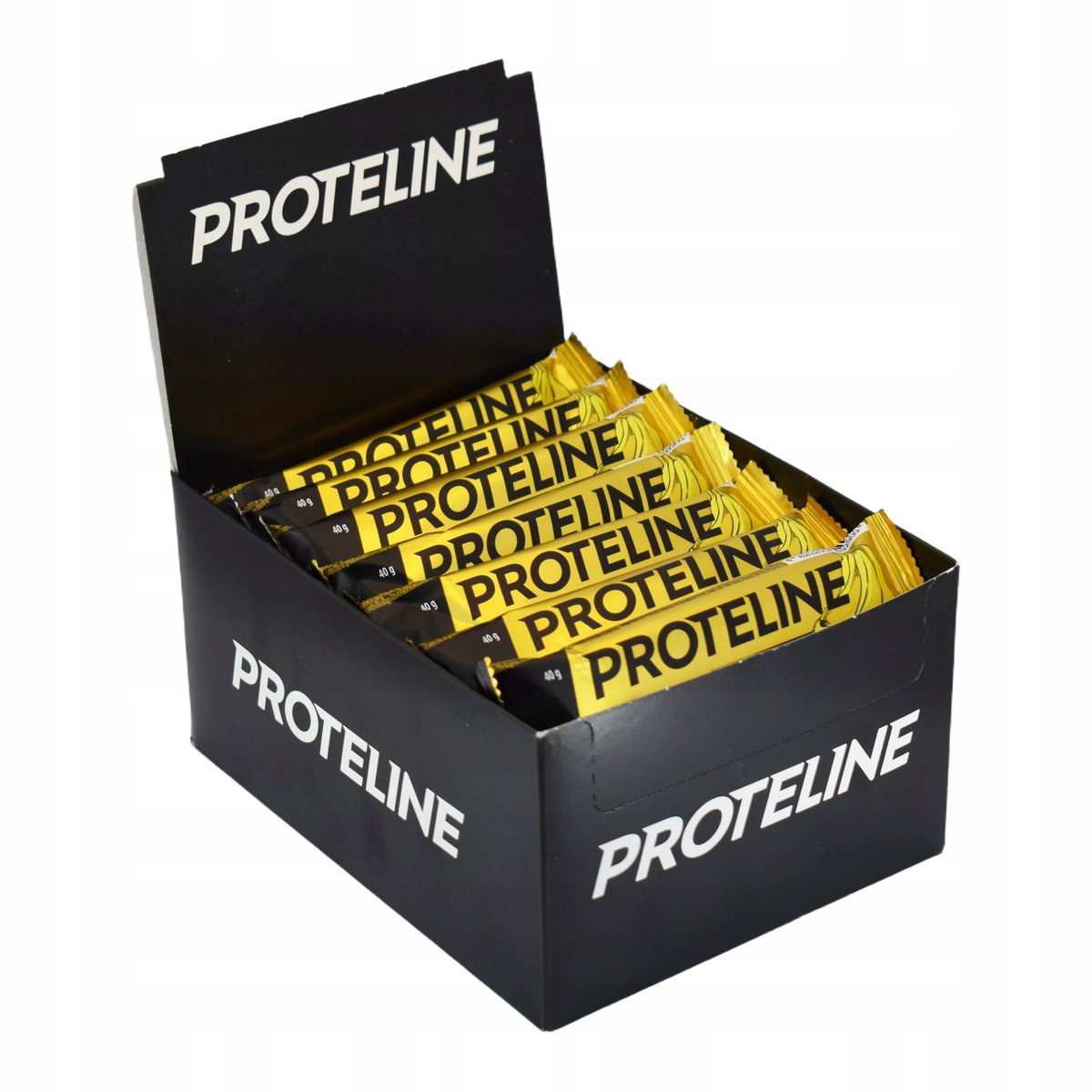 Zestaw PROTELINE 24x40g baton proteinowy o smaku bananowym