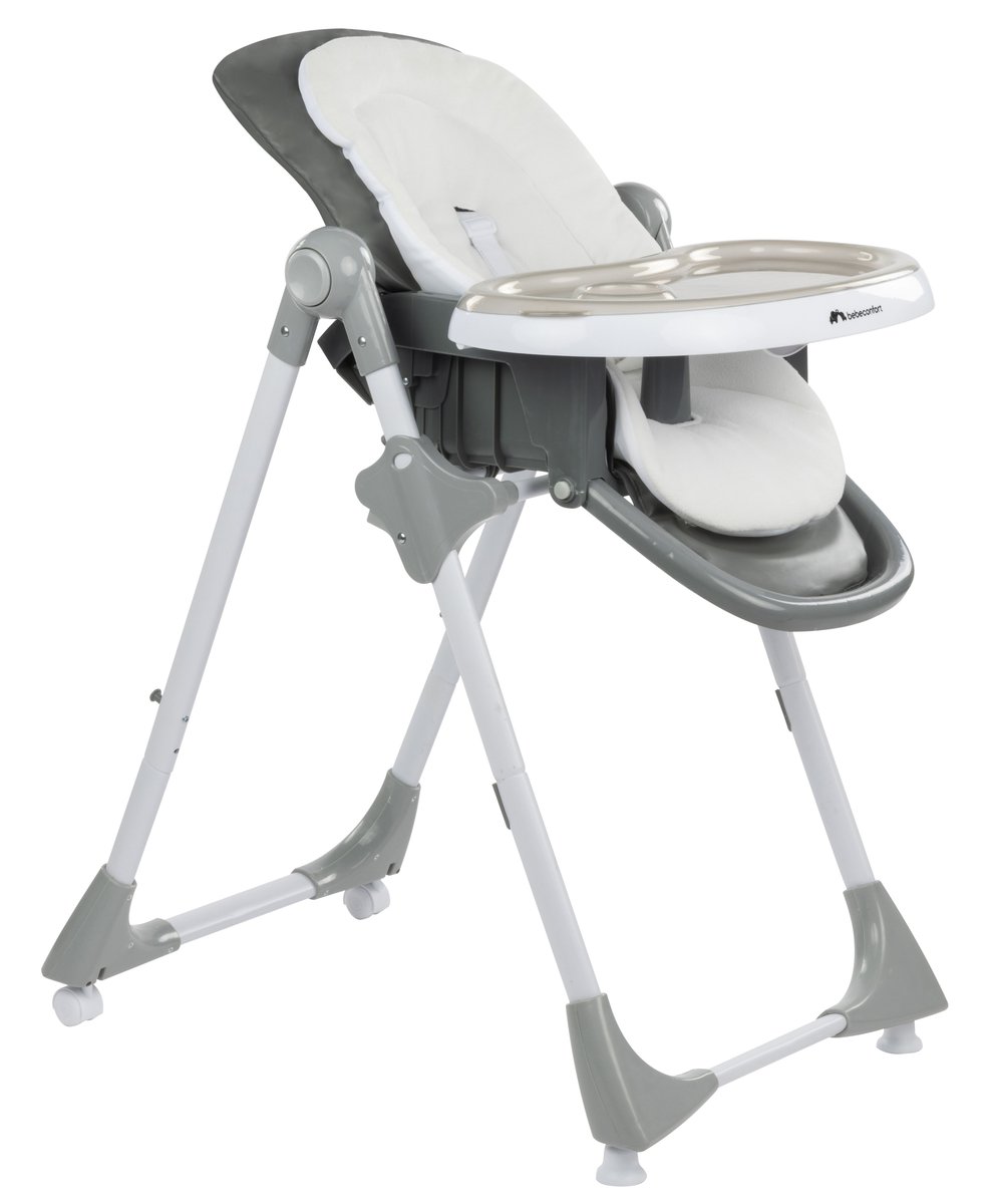 KRZESEŁKO DO KARMIENIA BEBE CONFORT KIWI 3w1 SZARE DO 15 KG