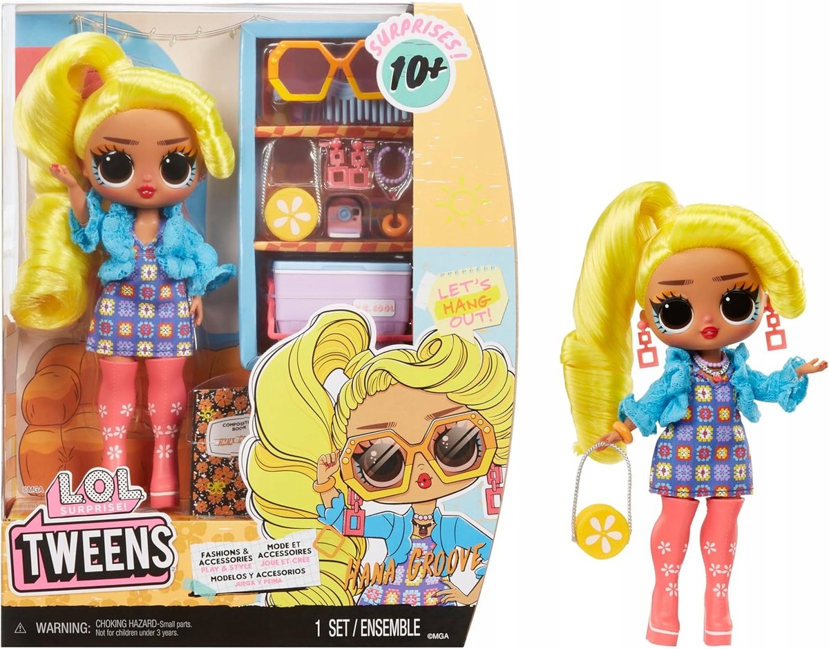 L.O.L. Surprise! Tweens Hana Groove Lalka Dla Dzieci Laleczka + Akcesoria