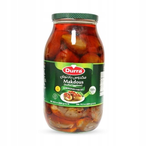 BAKŁAŻANY MAKDOUS NADZIEWANE ORZECHAMI 2800g