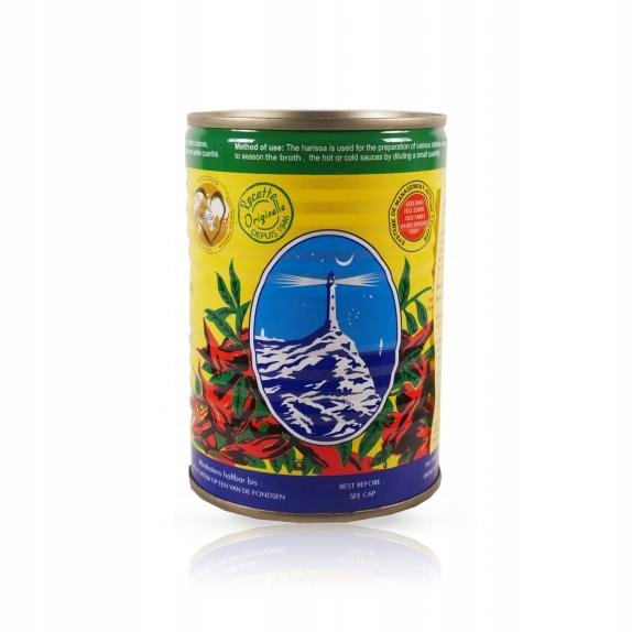 HARISSA PASTA PAPARYKOWA CHILLI TUNEZYJSKA OSTRA 380g Le Phare du Cap Bon