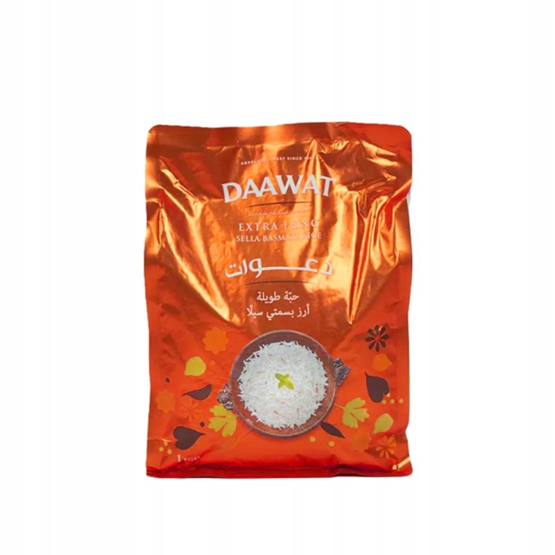 RYŻ BASMATI DŁUGIE ZIARNA EXTRA LONG 1000 G INDIE DAAWAT
