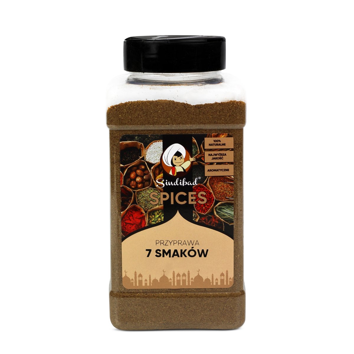 PRZYPRAWA 7 SMAKÓW BAHARAT 380g Sindibad NATURALNA