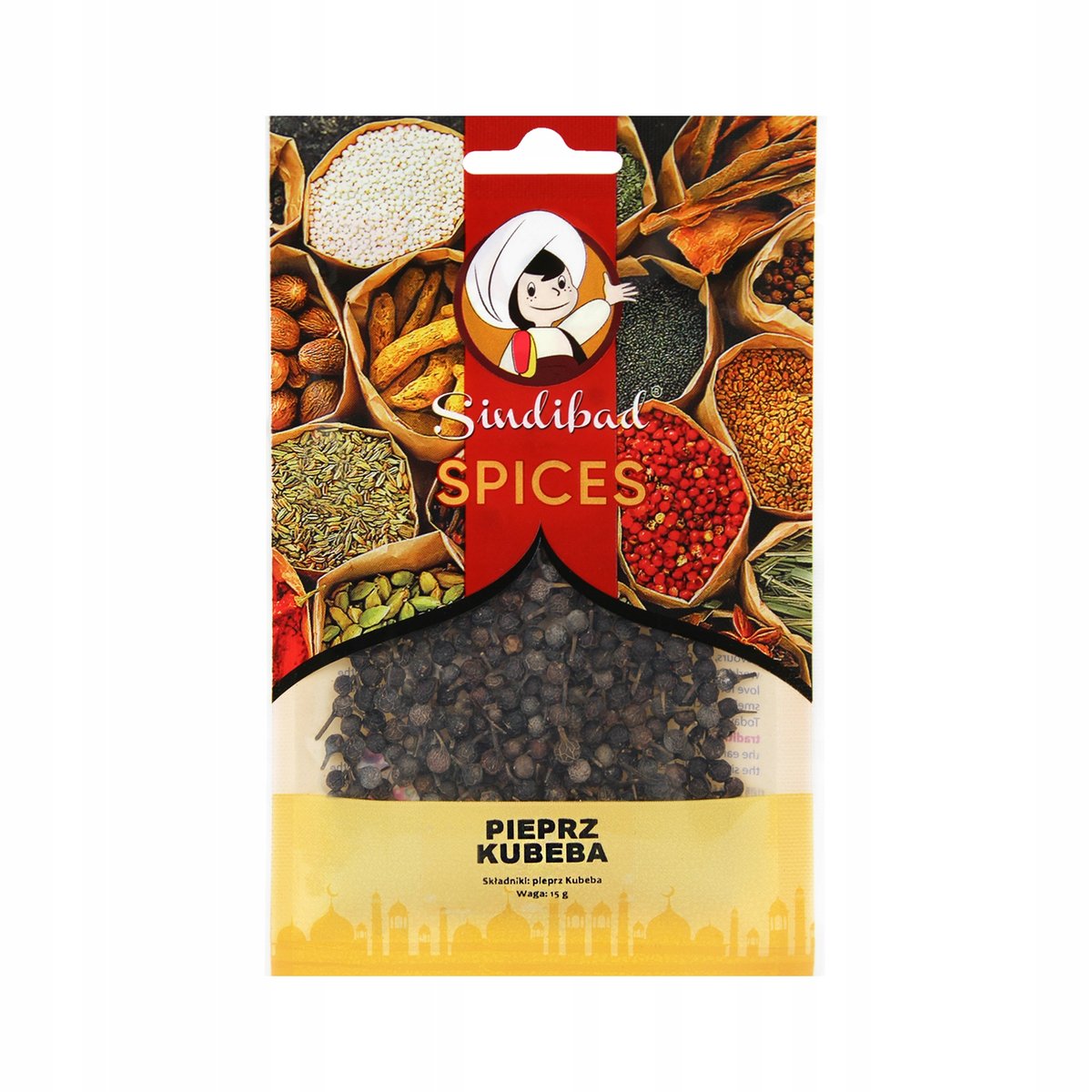 PIEPRZ KUBEBA SZYPUŁKOWY JAWAJSKI ZIARNISTY 15 G SINDIBAD