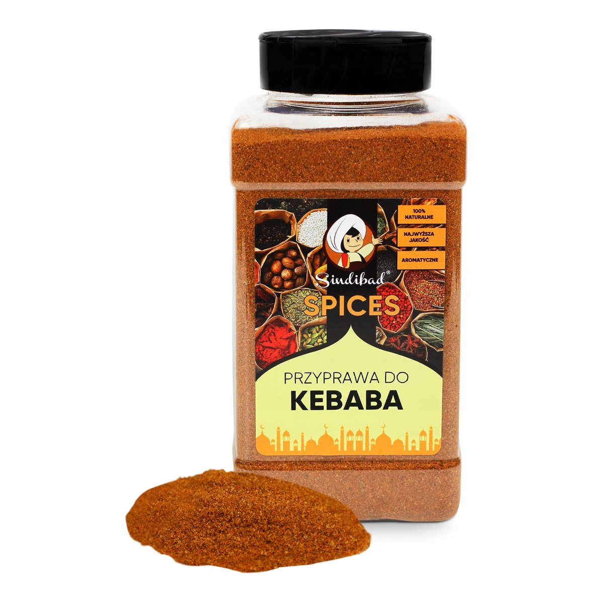 PRZYPRAWA DO KEBABA 600g Sindibad INTESYWNY SMAK