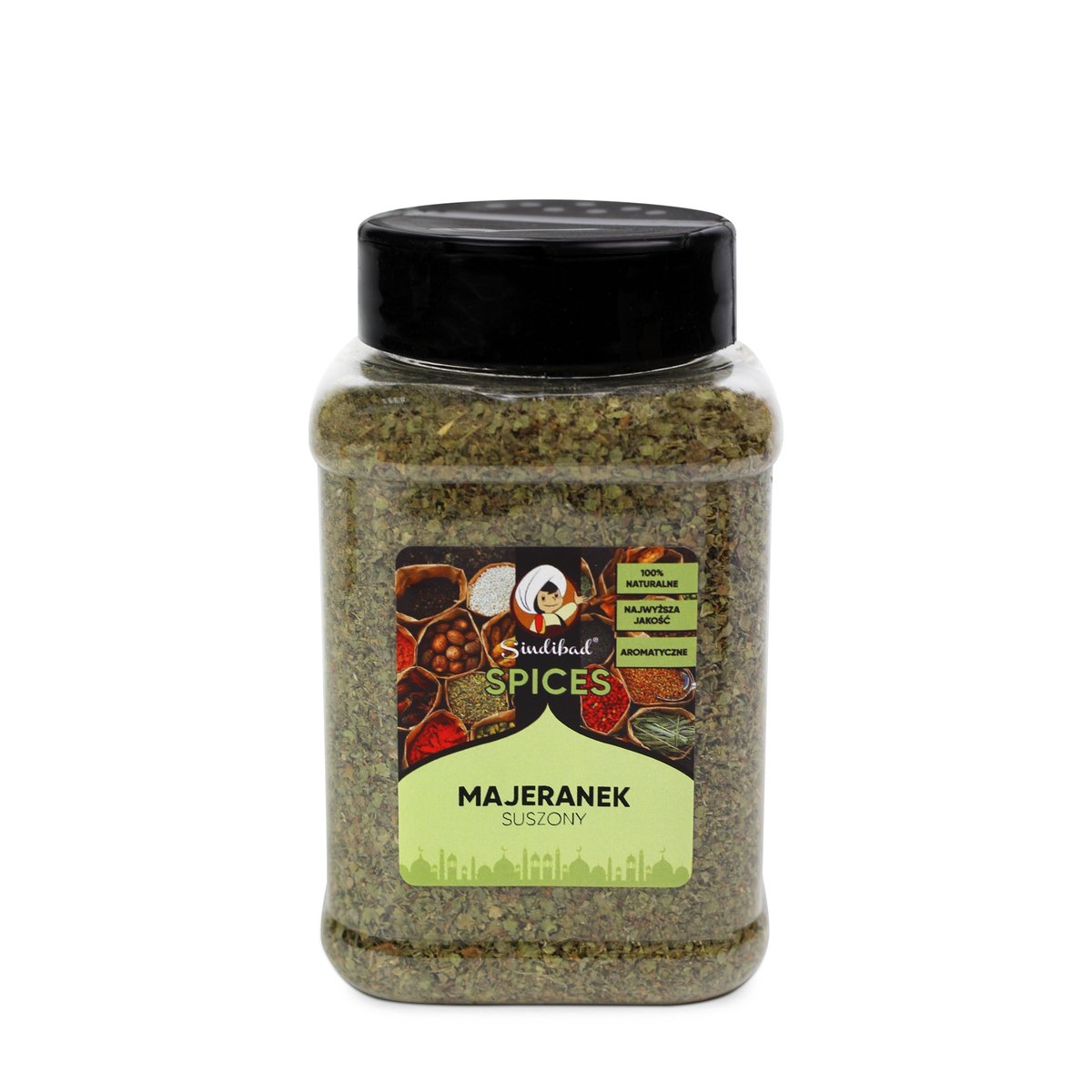MAJERANEK LIŚĆ OTARTY SUSZONY 60g Sindibad AROMAT