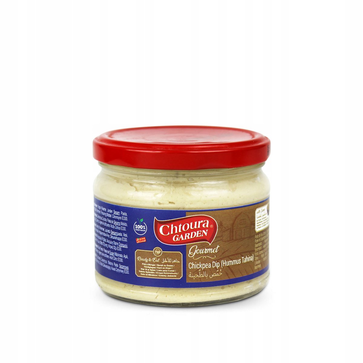 HUMMUS PASTA Z CIECIERZYCY Z DODATKIEM KMINU RZYMSKIEGO 310 G CHTOURA LIBAN