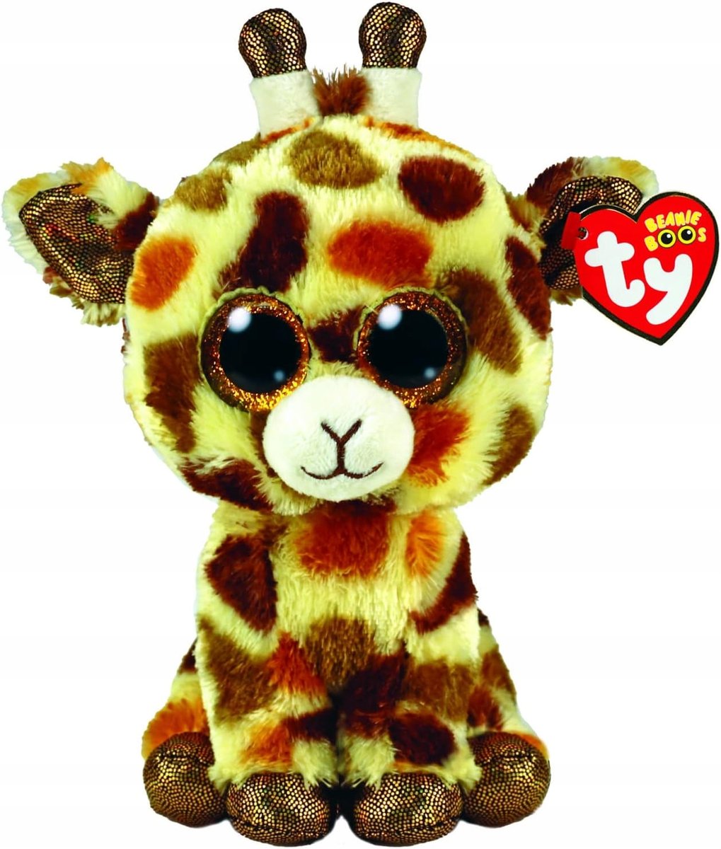 Beanie Boos Żyrafa Stilts 15Cm Pluszak Miękki Zwierzak Prezent Dla Dzieci