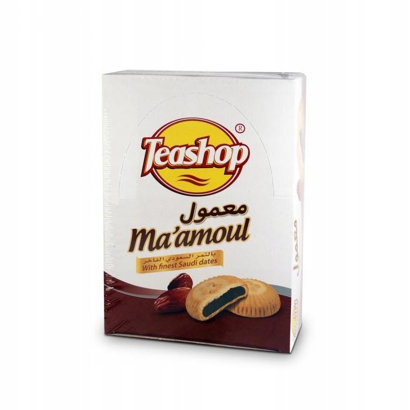 CIASTKA MAAMOUL KRUCHE Z NADZIENIEM DAKTYLOWYM 420g TEASHOP