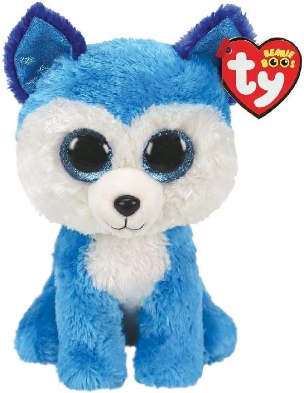 Beanie Boos Husky Prince 15Cm Pluszak Miękki Zwierzak Prezent Dla Dzieci