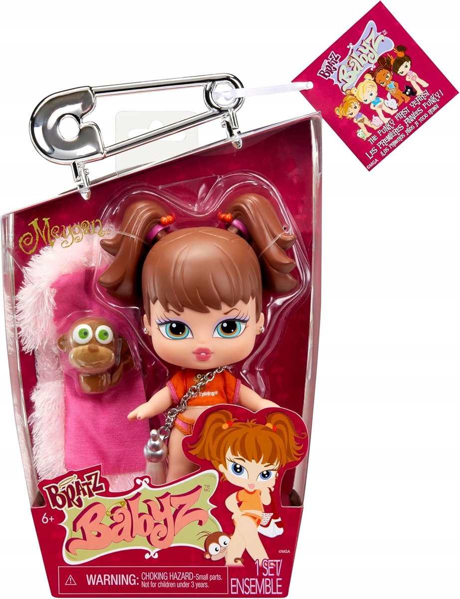 Bratz Babyz Meygan Laleczka Mini Lalka Modowa Akcesoria Dla Dzieci Prezent