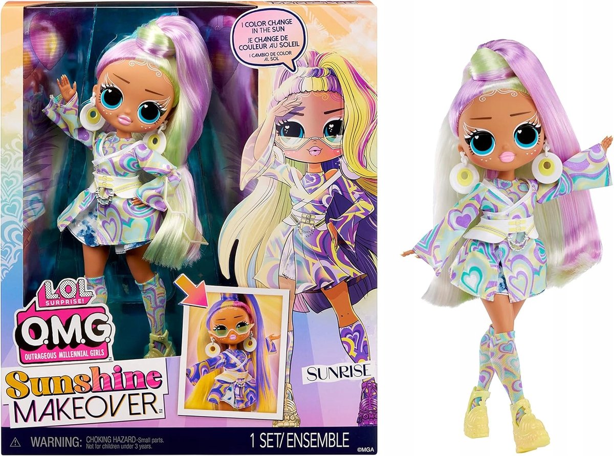 L.O.L. Surprise! Sunshine Makeover Lalka Dla Dzieci Laleczka + Akcesoria