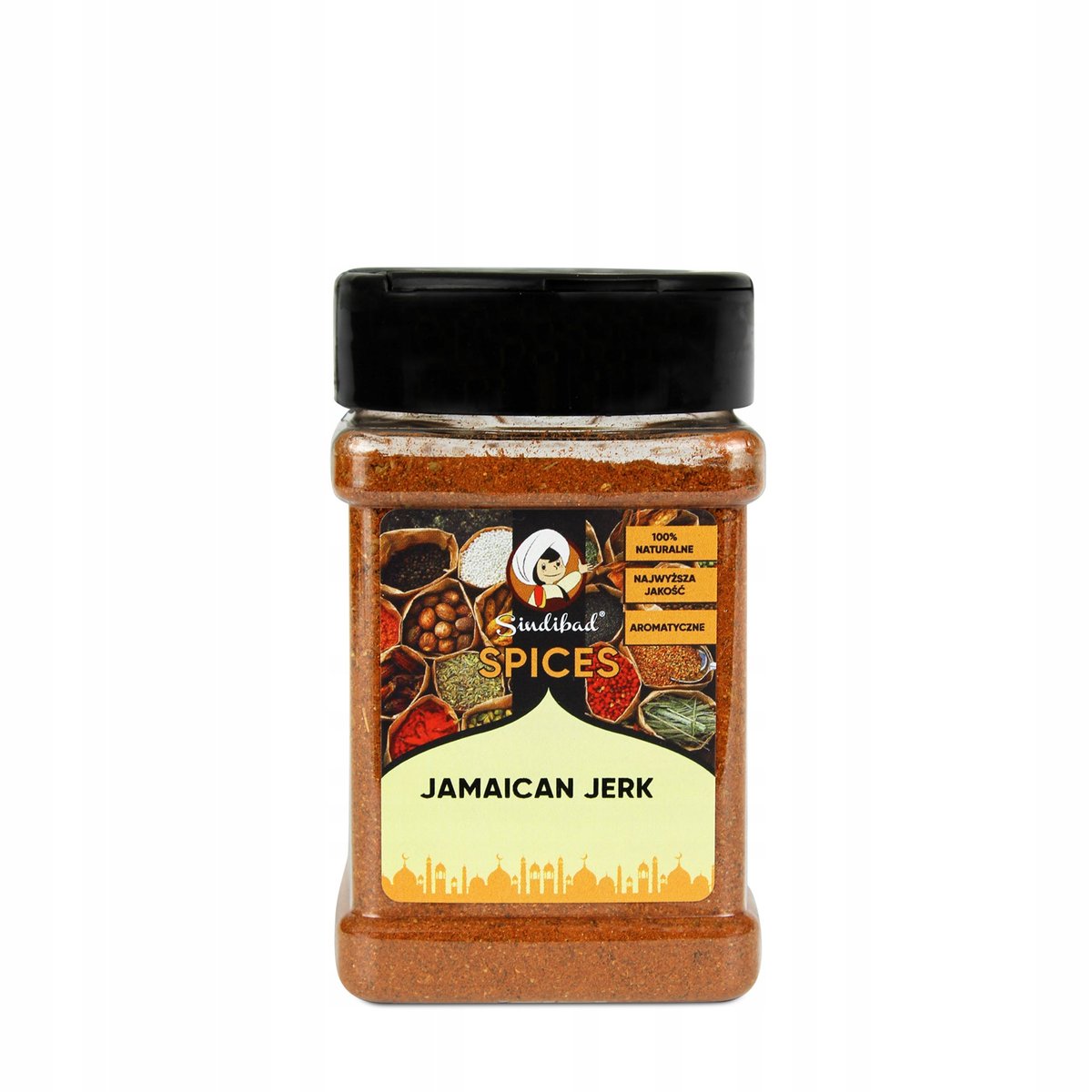 PRZYPRAWA JAMAICAN JERK DO KURCZAKA, MIĘSA, RYB I KREWETEK 170 G Sindibad