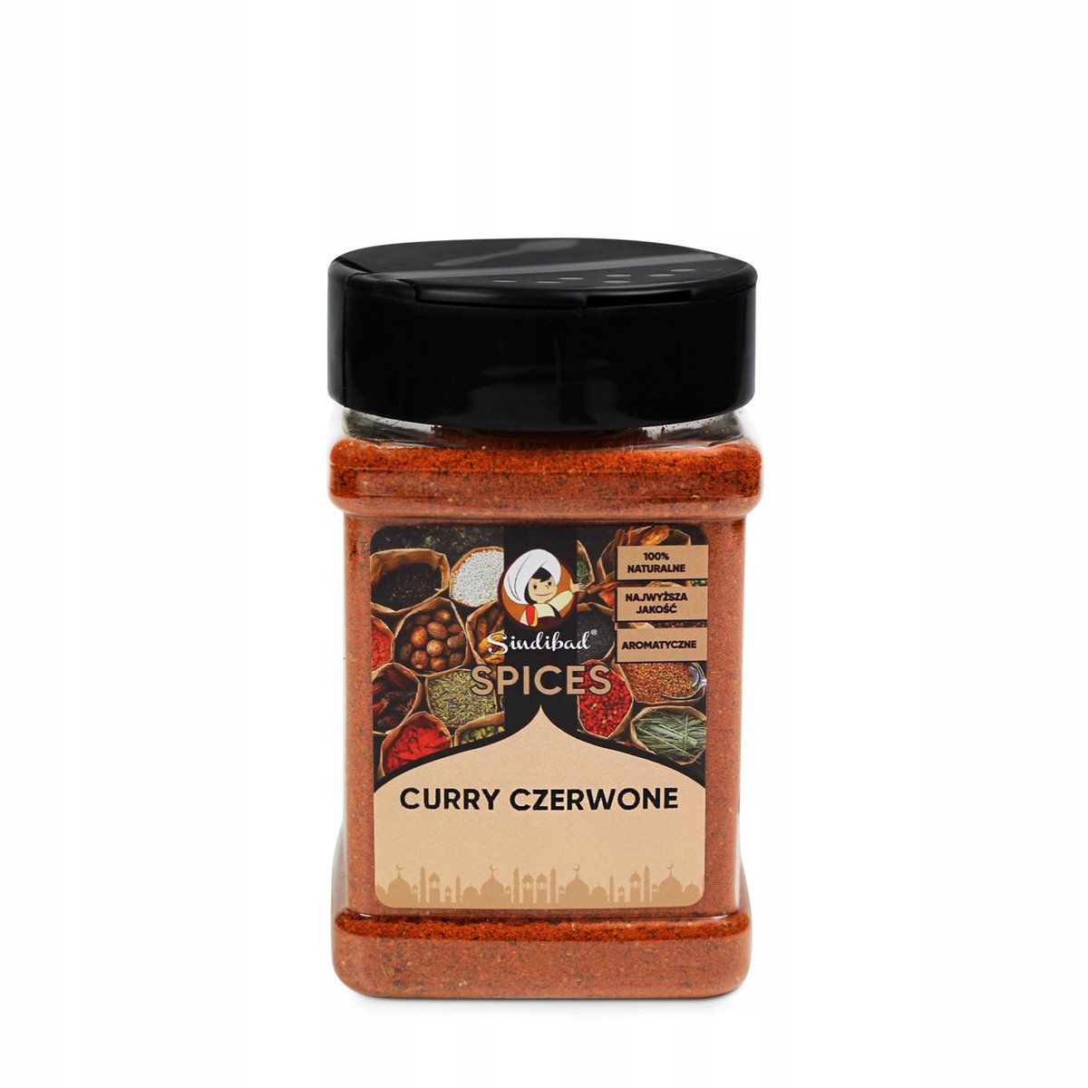 CZERWONE RED CURRY INDYJSKIE 150g SINDIBAD AROMAT