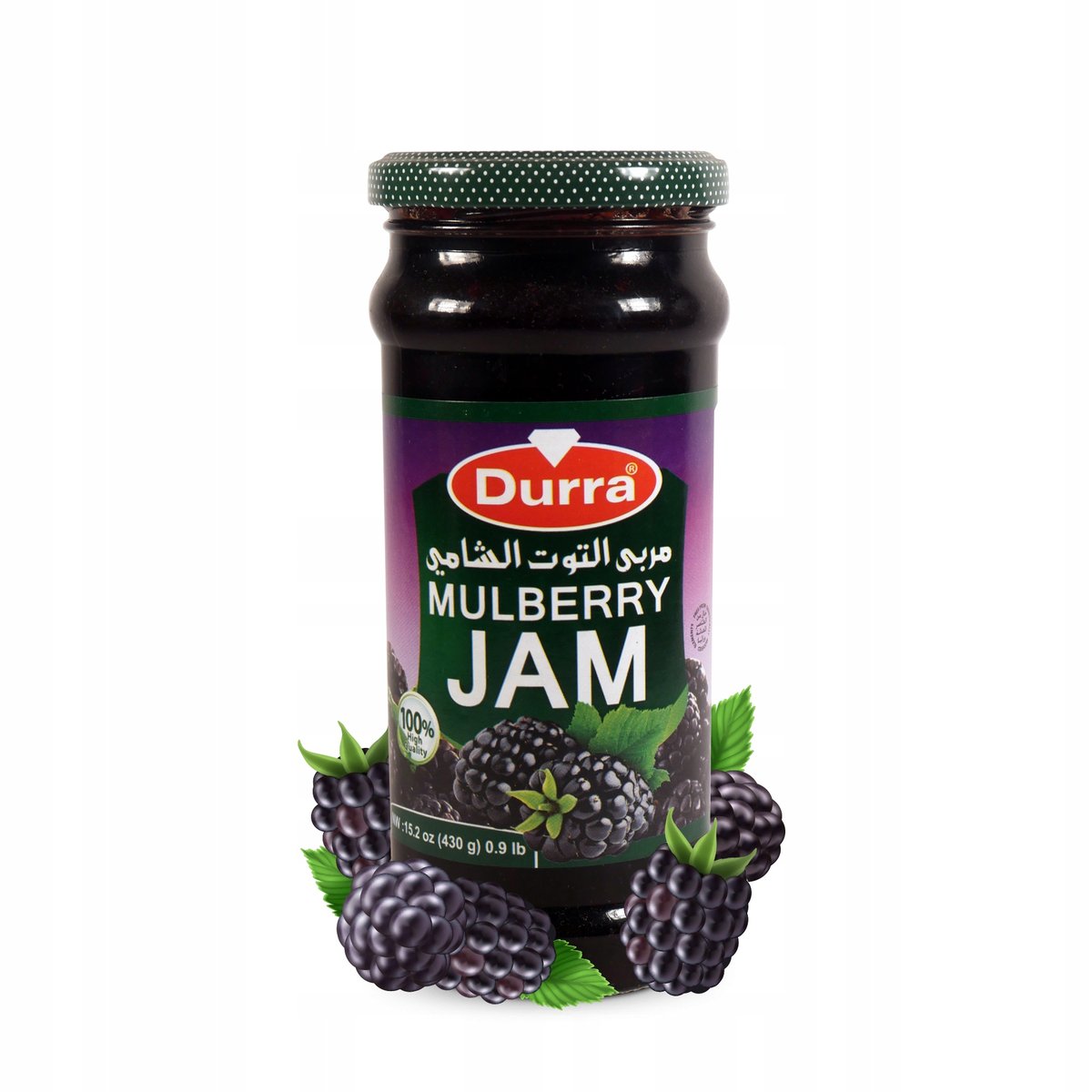 DŻEM MORWOWY KONFITURA Z MORWY 430g Durra MULBERRY SPREAD