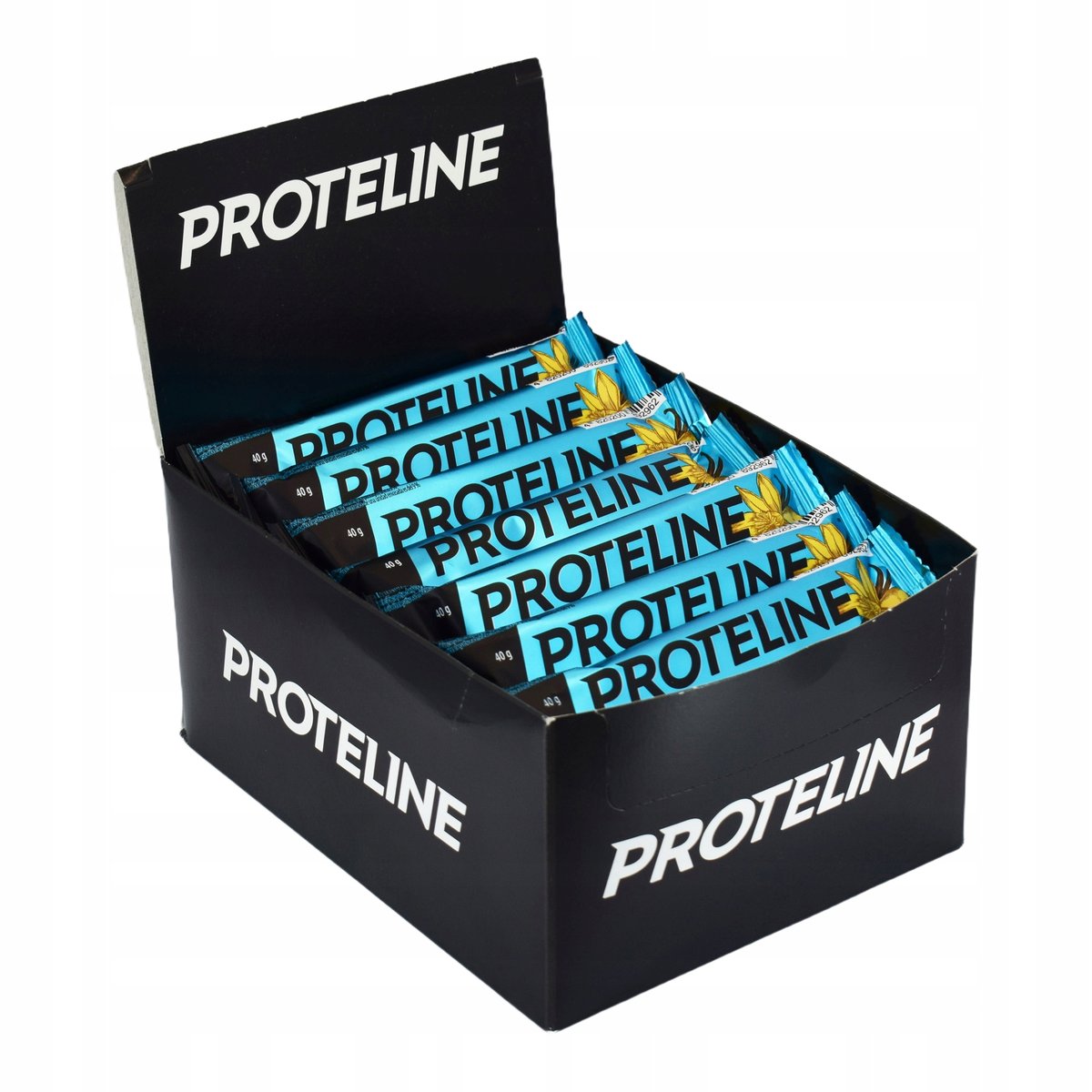 Zestaw PROTELINE 24x40g baton proteinowy o smaku waniliowym