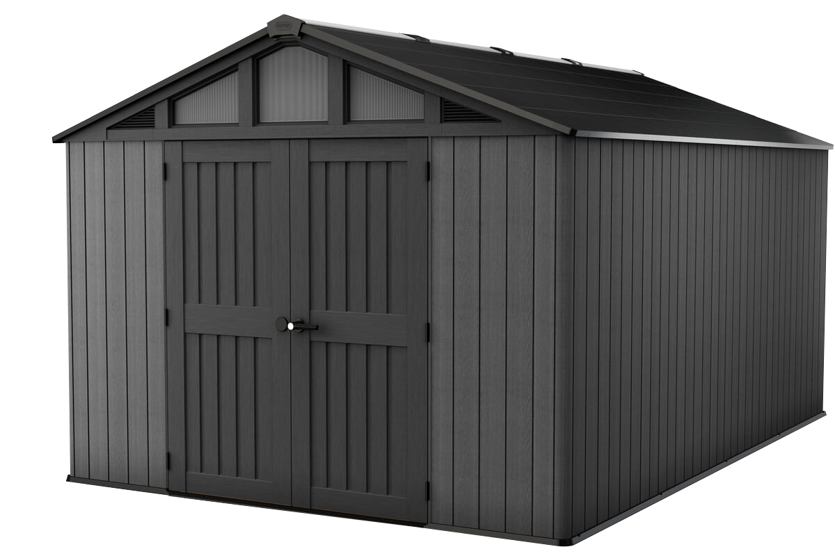 Domek narzędziowy STRONGHOLD SHED 10x15 szary - Keter