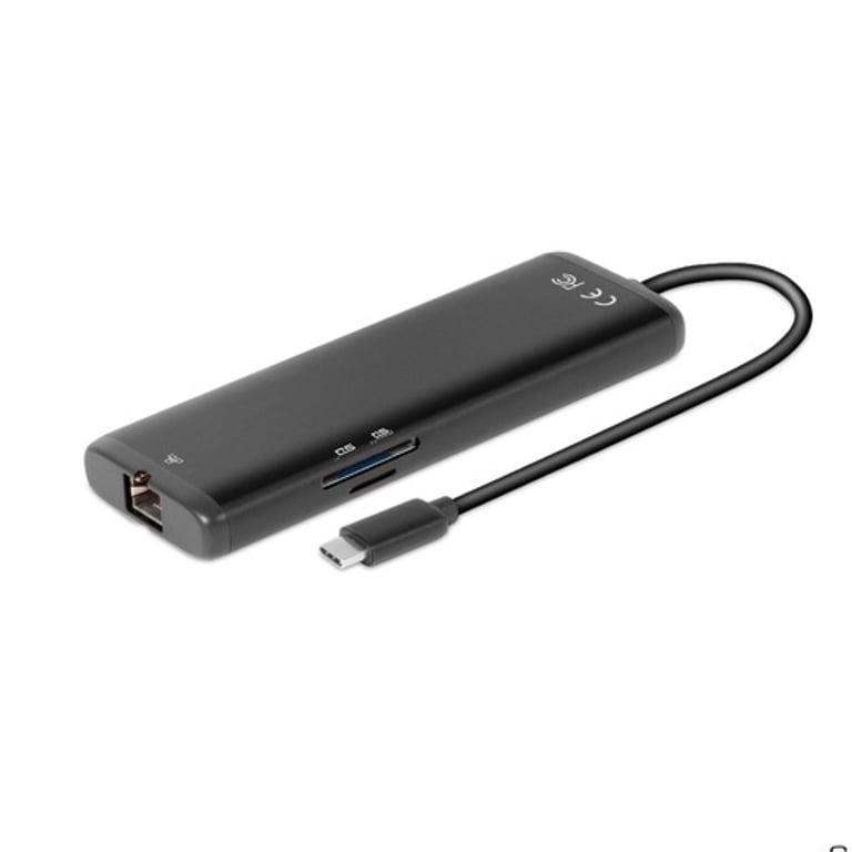 CLUB3D CSV-1597 stacja dokująca USB 3.2 Gen 1 (3.1 Gen 1) Type-C Czarny CSV-1597
